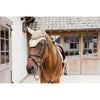 Kentucky Horsewear Bonete para Orejas Wellington 3D Logo Beige