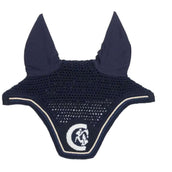 Kentucky Horsewear Bonete para Orejas Wellington 3D Logo Navy