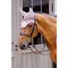 Kentucky Horsewear Bonete para Orejas Wellington 3D Logo Rosa claro