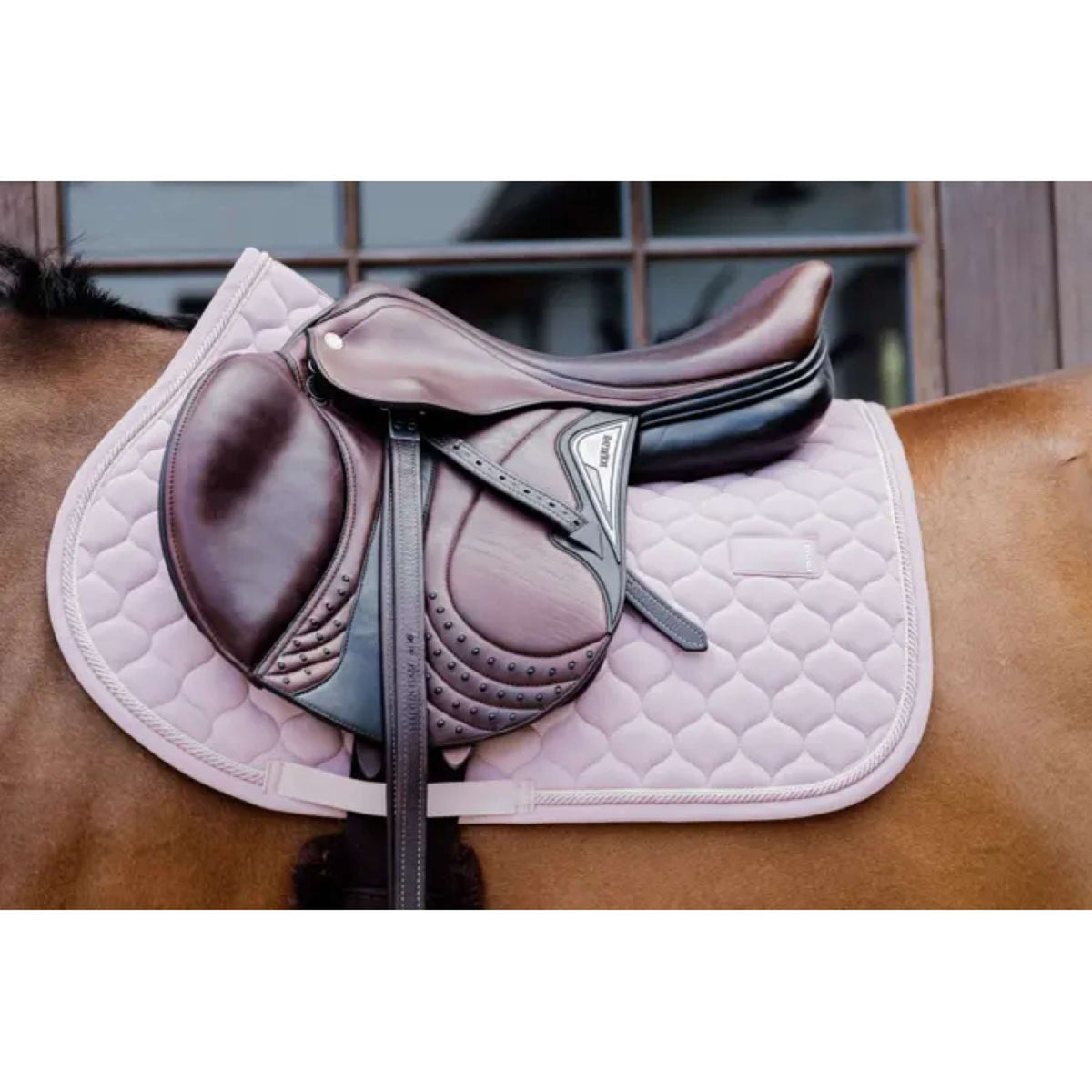 Kentucky Horsewear Mantilla Onion Quilt Springen Rosa claro