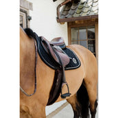 Kentucky Horsewear Mantilla Onion Quilt 3D Logo Springen Negro