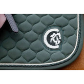 Kentucky Horsewear Mantilla Onion Quilt 3D Logo Springen Pine Green