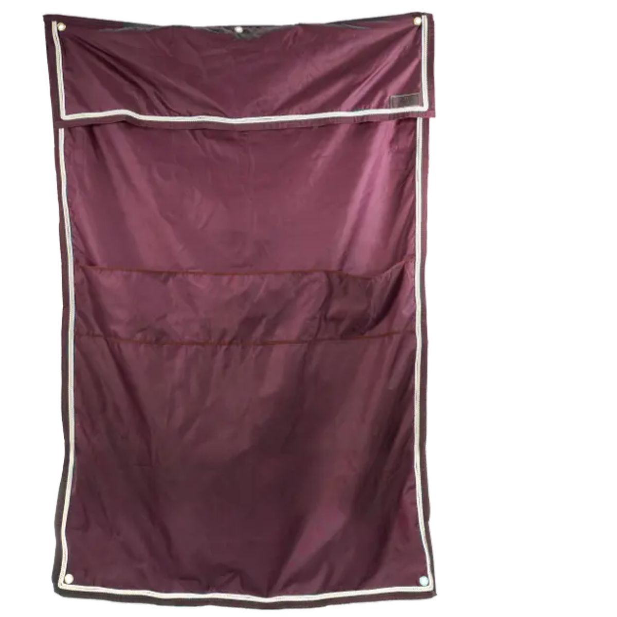 Kentucky Horsewear Cortinas de Establo Classic con Compartimentos Bordeaux