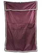 Kentucky Horsewear Cortinas de Establo Classic con Compartimentos Bordeaux