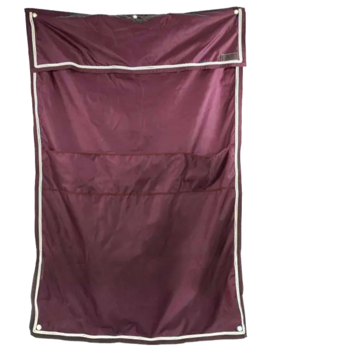 Kentucky Horsewear Cortinas de Establo Classic con Compartimentos Bordeaux