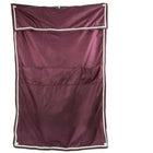 Kentucky Horsewear Cortinas de Establo Classic con Compartimentos Bordeaux