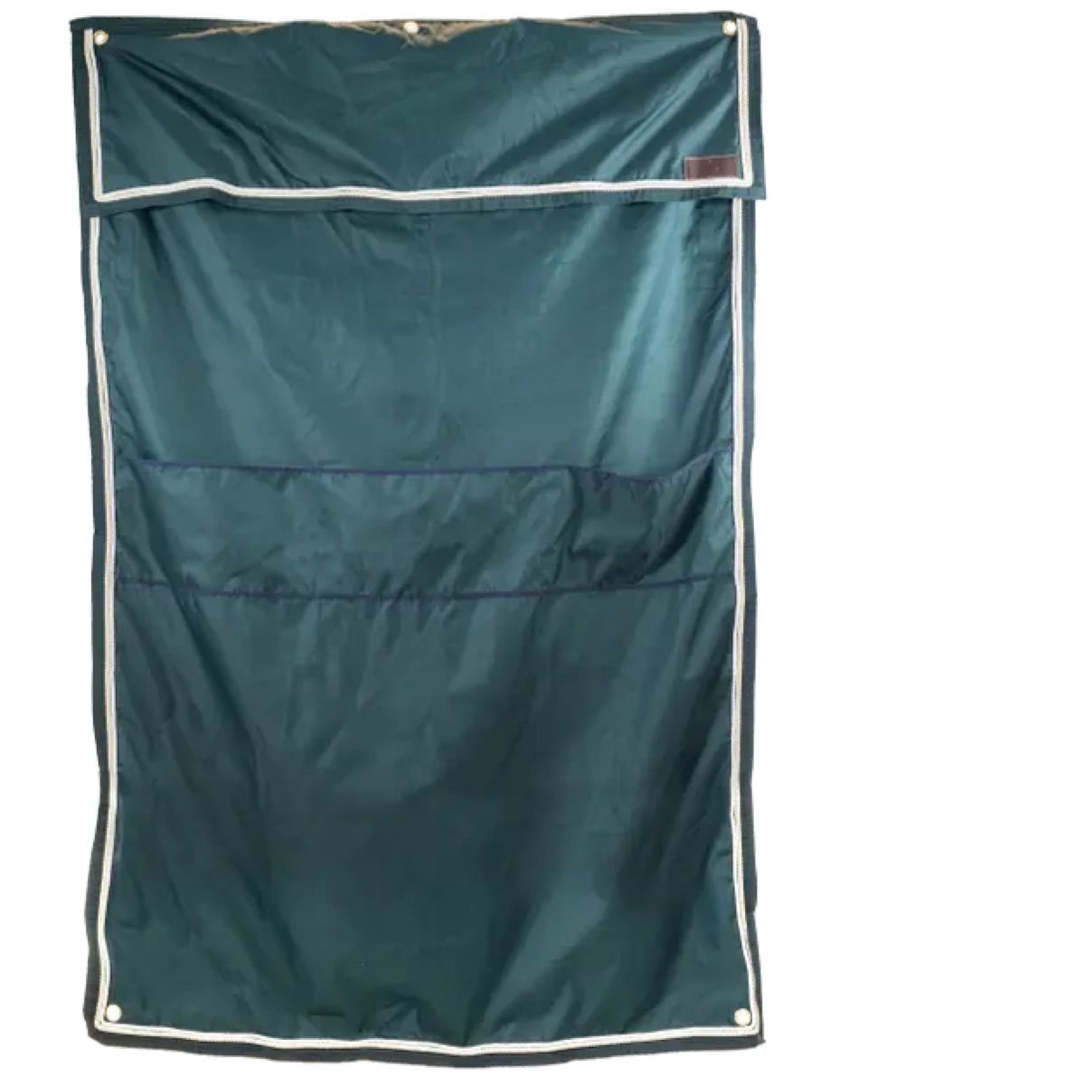 Kentucky Horsewear Cortinas de Establo Classic con Compartimentos Verde Oscuro