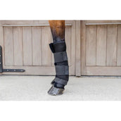 Kentucky Horsewear Botas para tendones PROtect long Frente Negro