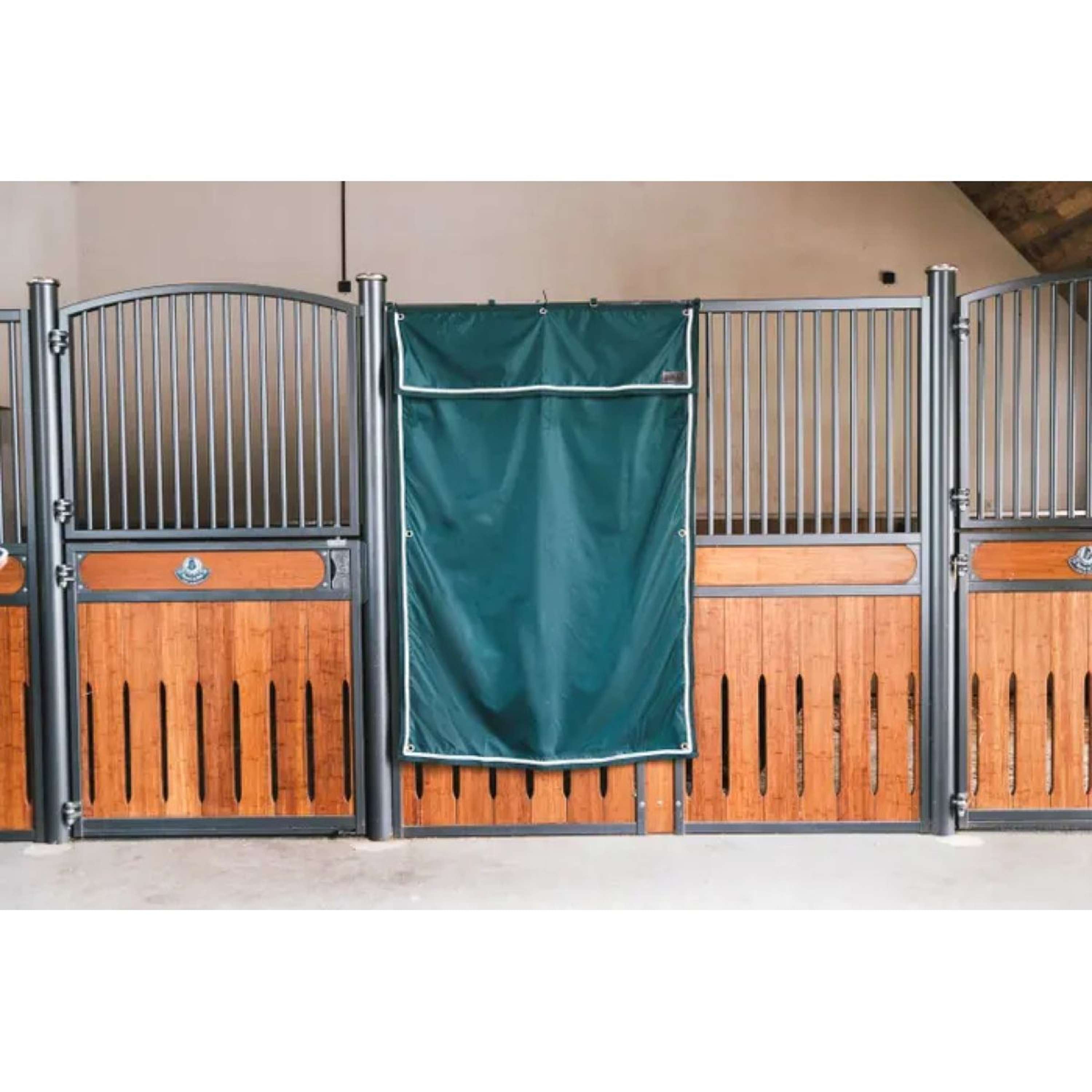 Kentucky Horsewear Cortinas de Establo Classic Verde Oscuro