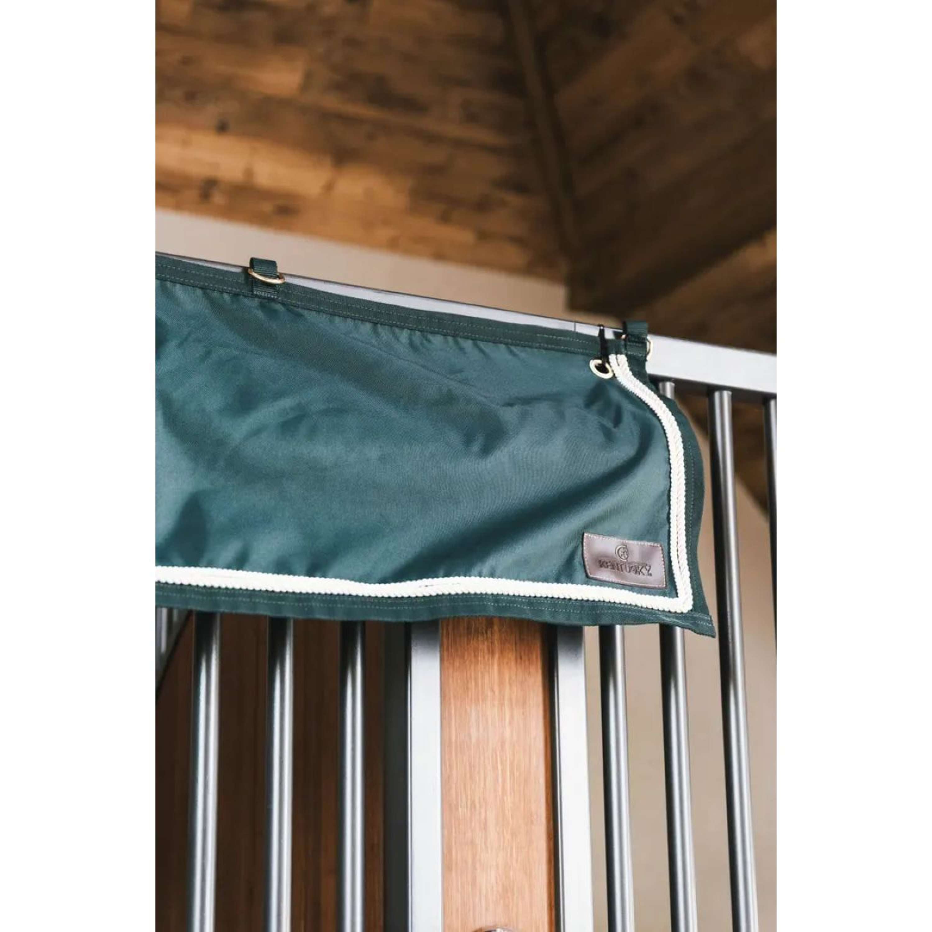 Kentucky Horsewear Cortinas de Establo Classic Verde Oscuro