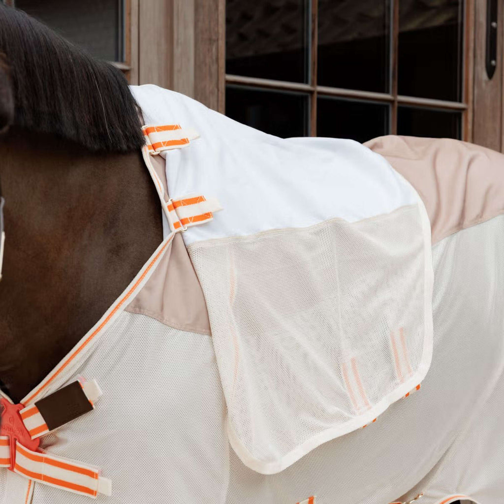 Kentucky Horsewear Manta Antimoscas Waterproof Combo Comfort Beige