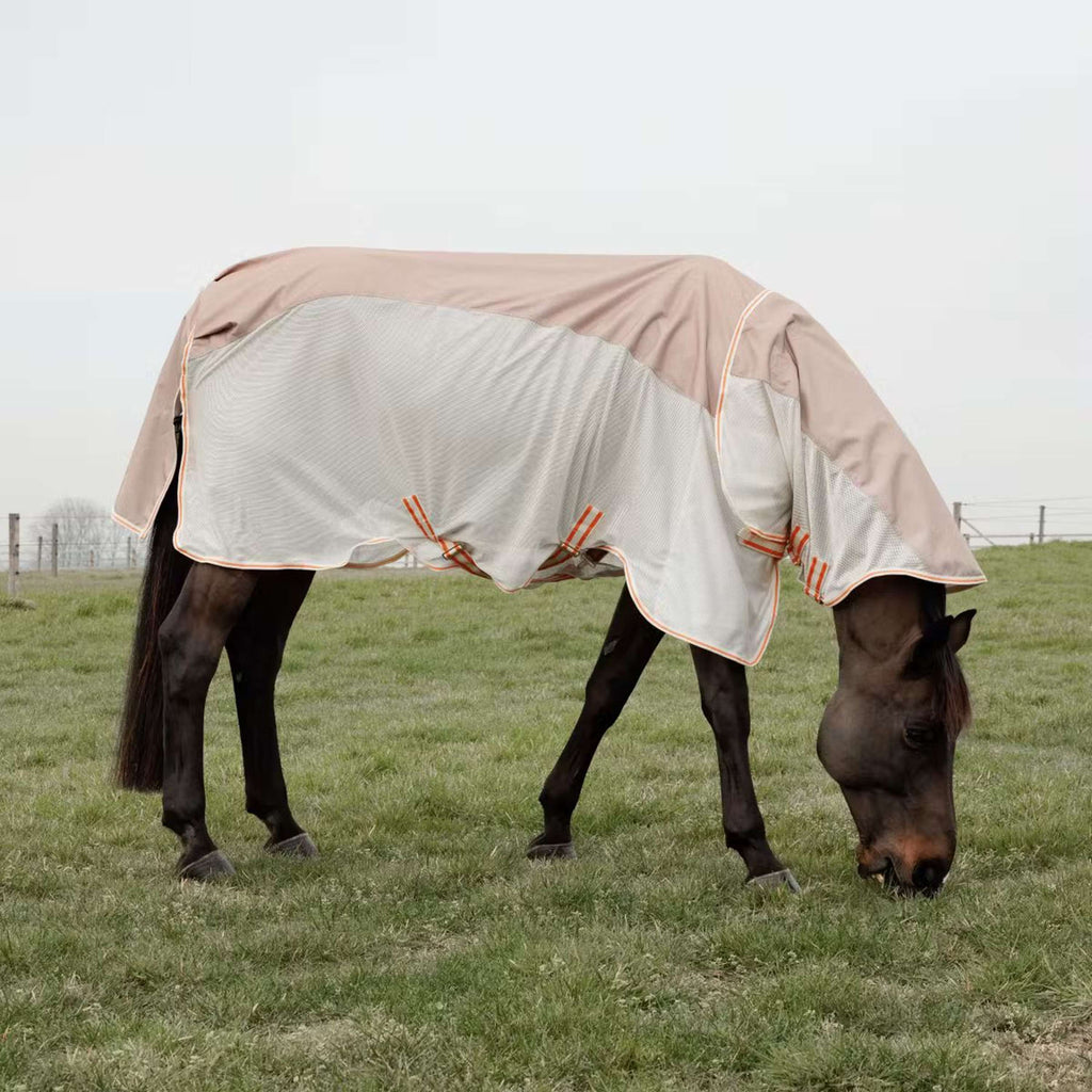Kentucky Horsewear Manta Antimoscas Waterproof Combo Comfort Beige