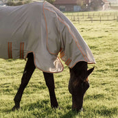 Kentucky Horsewear Manta Antimoscas Comfort Mesh Beige/Naranja