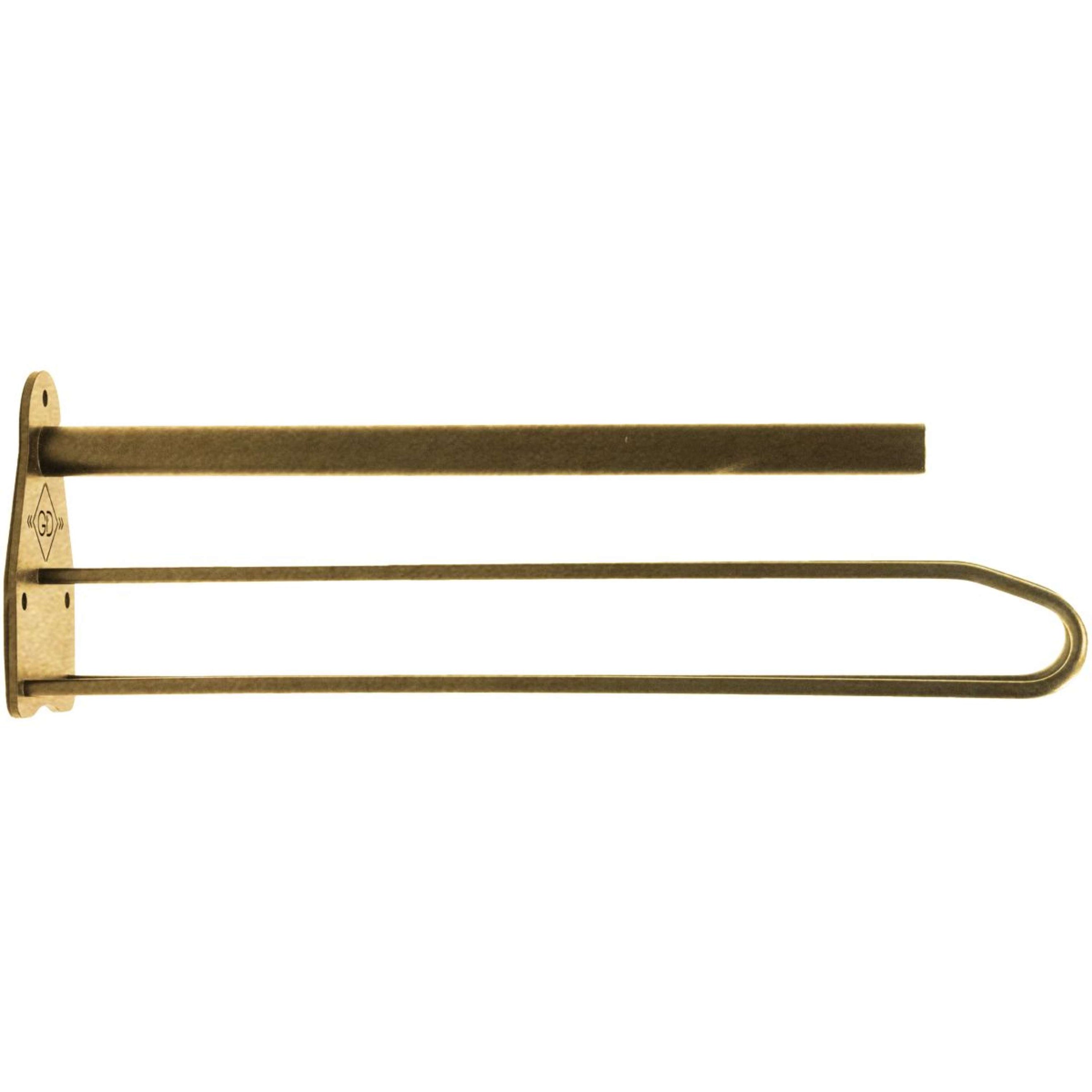 Kentucky Soporte para Montura Metal con soporte para mantilla Steel Gold