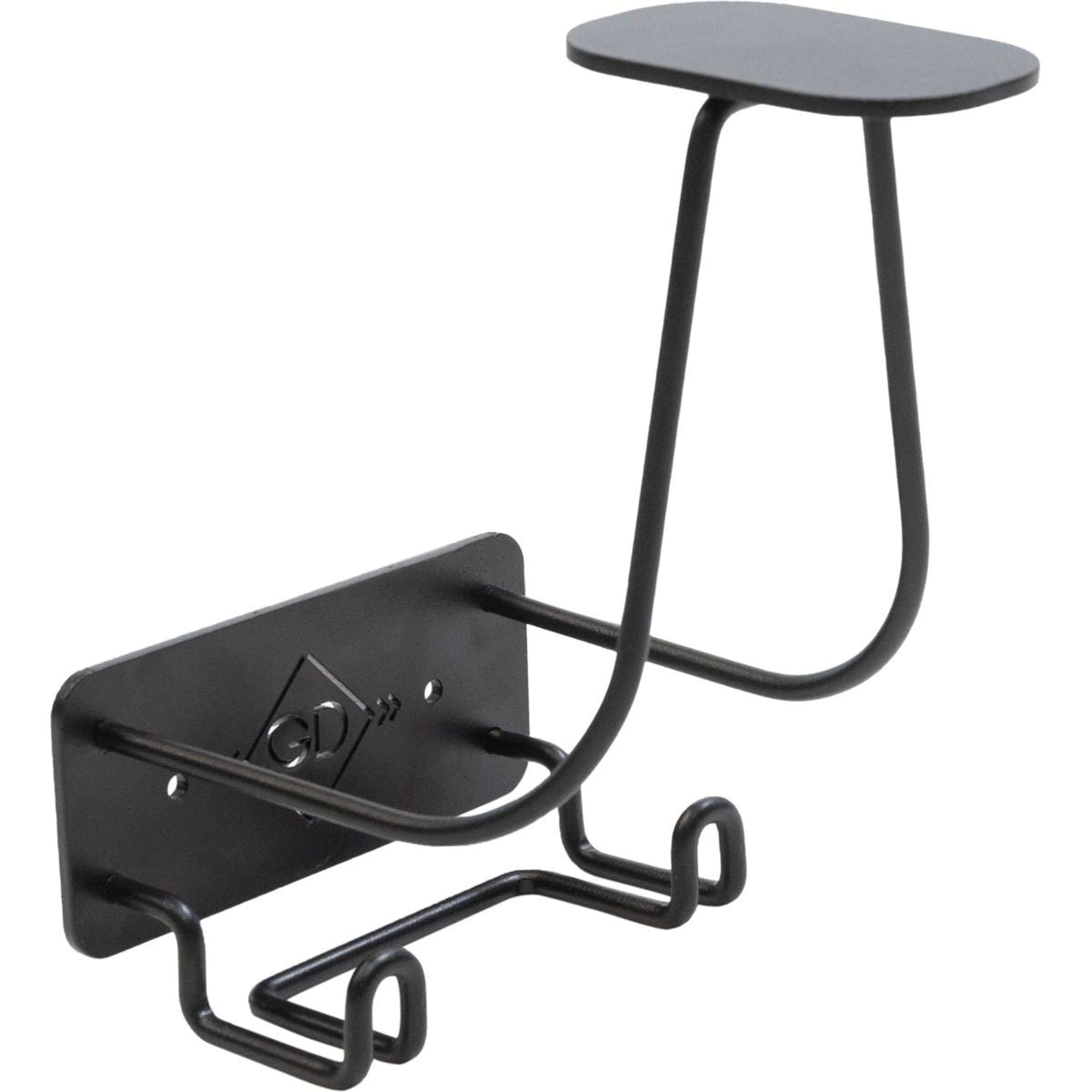 Kentucky Soporte para Casco con Gancho Steel Black