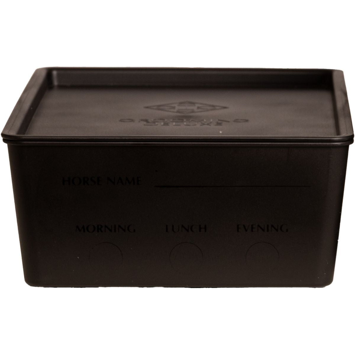 Kentucky Plato de comida con Tapa Negro