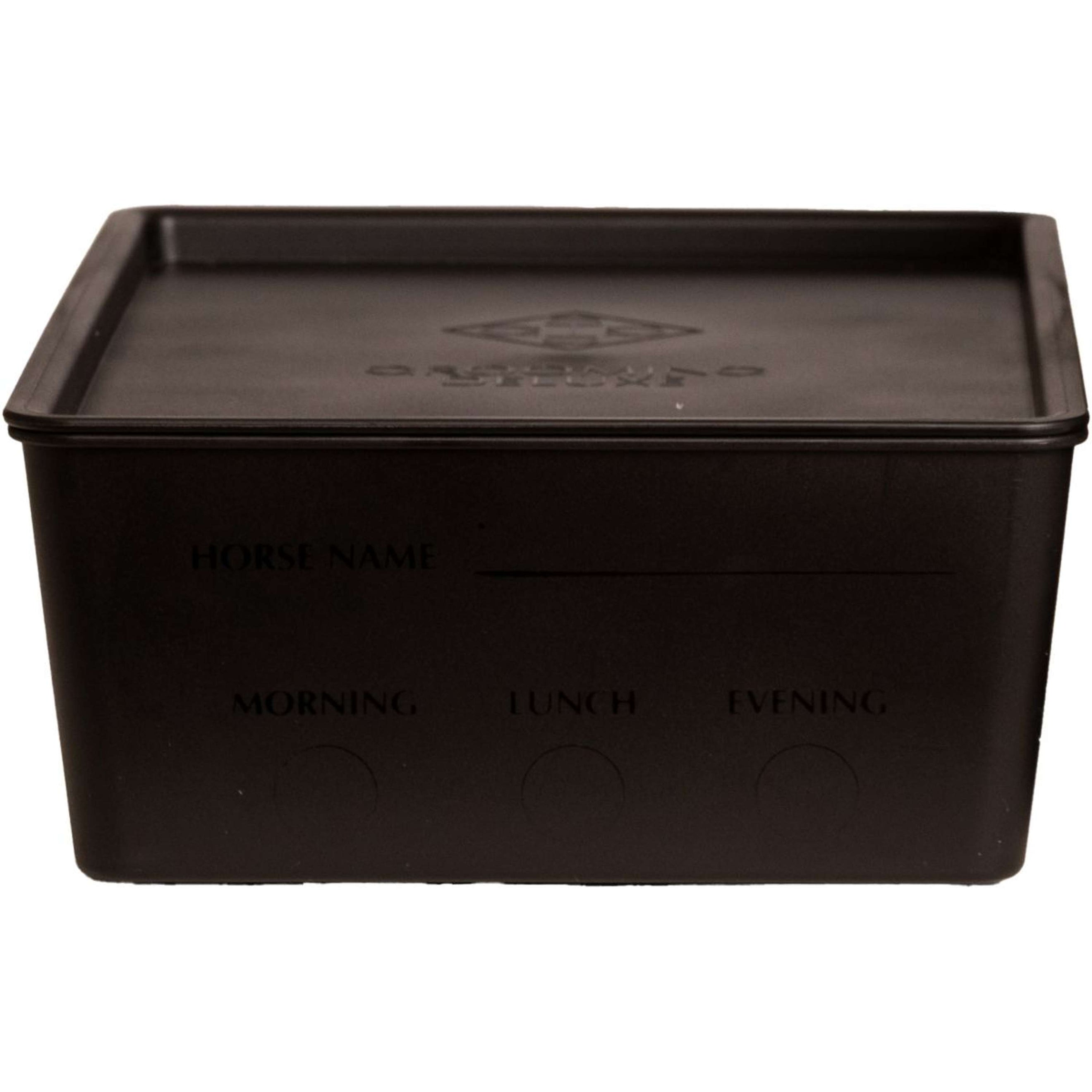 Kentucky Plato de comida con Tapa Negro Kentucky Plato de comida con Tapa Negro