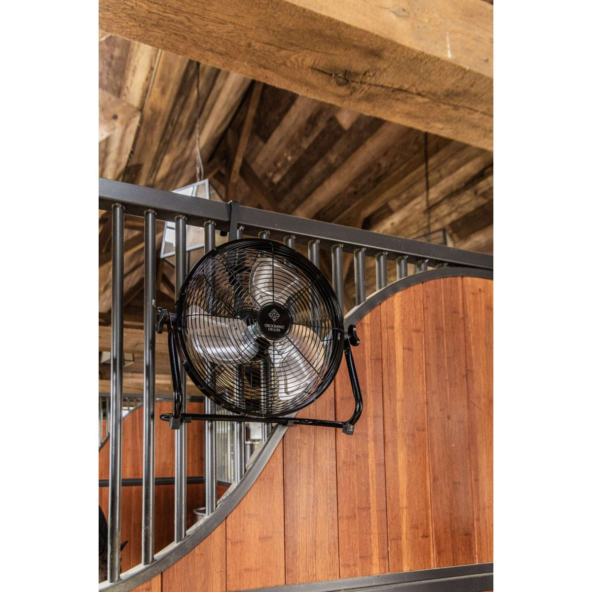 Kentucky Ventilador inalámbrico con Batería y Cargador Negro