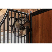 Kentucky Ventilador inalámbrico con Batería y Cargador Negro