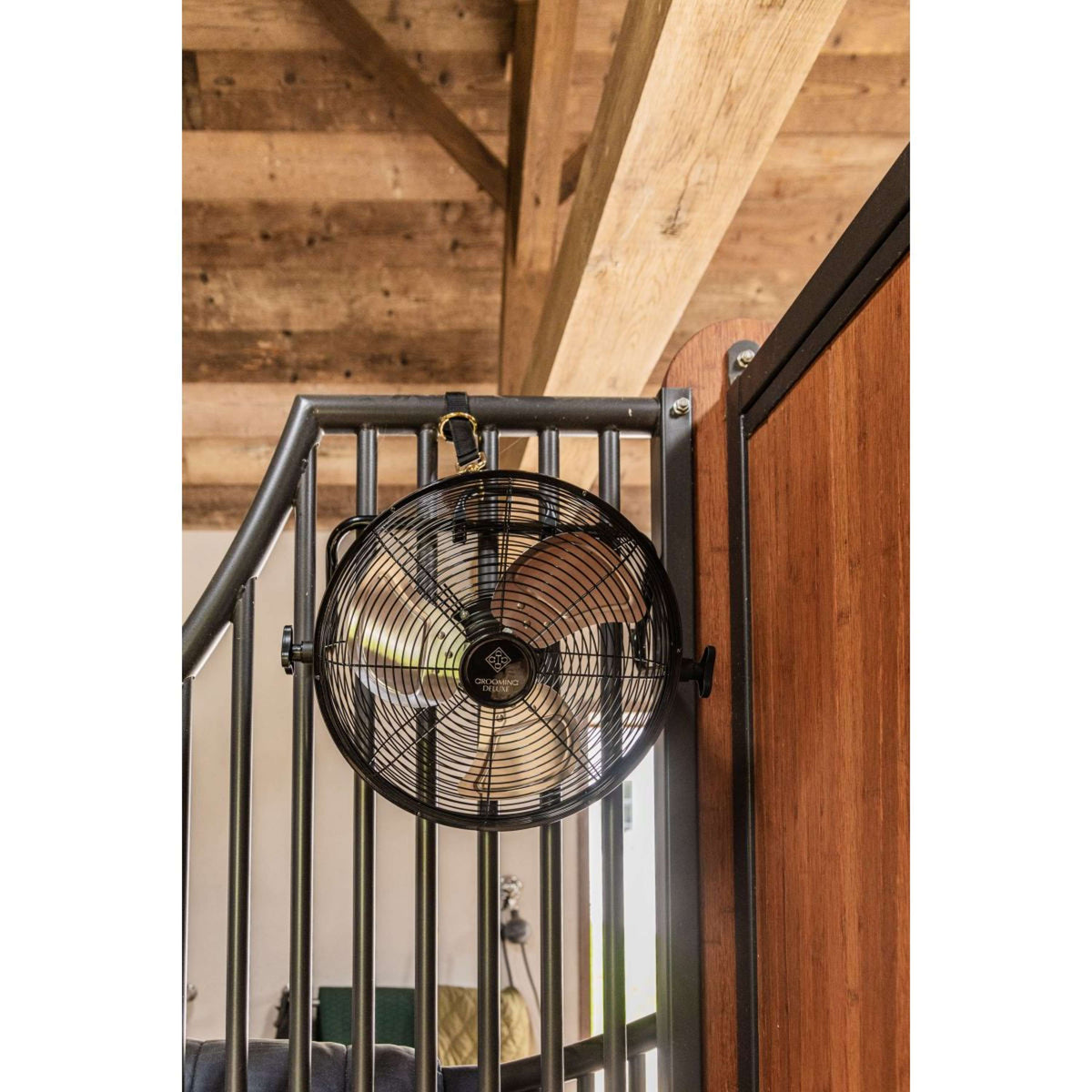Kentucky Ventilador inalámbrico con Batería y Cargador Negro