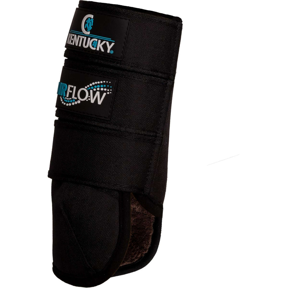 Kentucky Horsewear Eventing Boots 3D Air Flow Respetuoso con la piel Front Negro