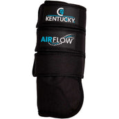 Kentucky Horsewear Eventing Boots 3D Air Flow Respetuoso con la piel Front Negro