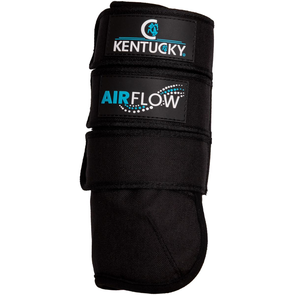 Kentucky Horsewear Eventing Boots 3D Air Flow Respetuoso con la piel Front Negro