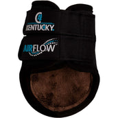 Kentucky Horsewear Eventing Boots 3D Air Flow Respetuoso con la piel Short Hind Negro