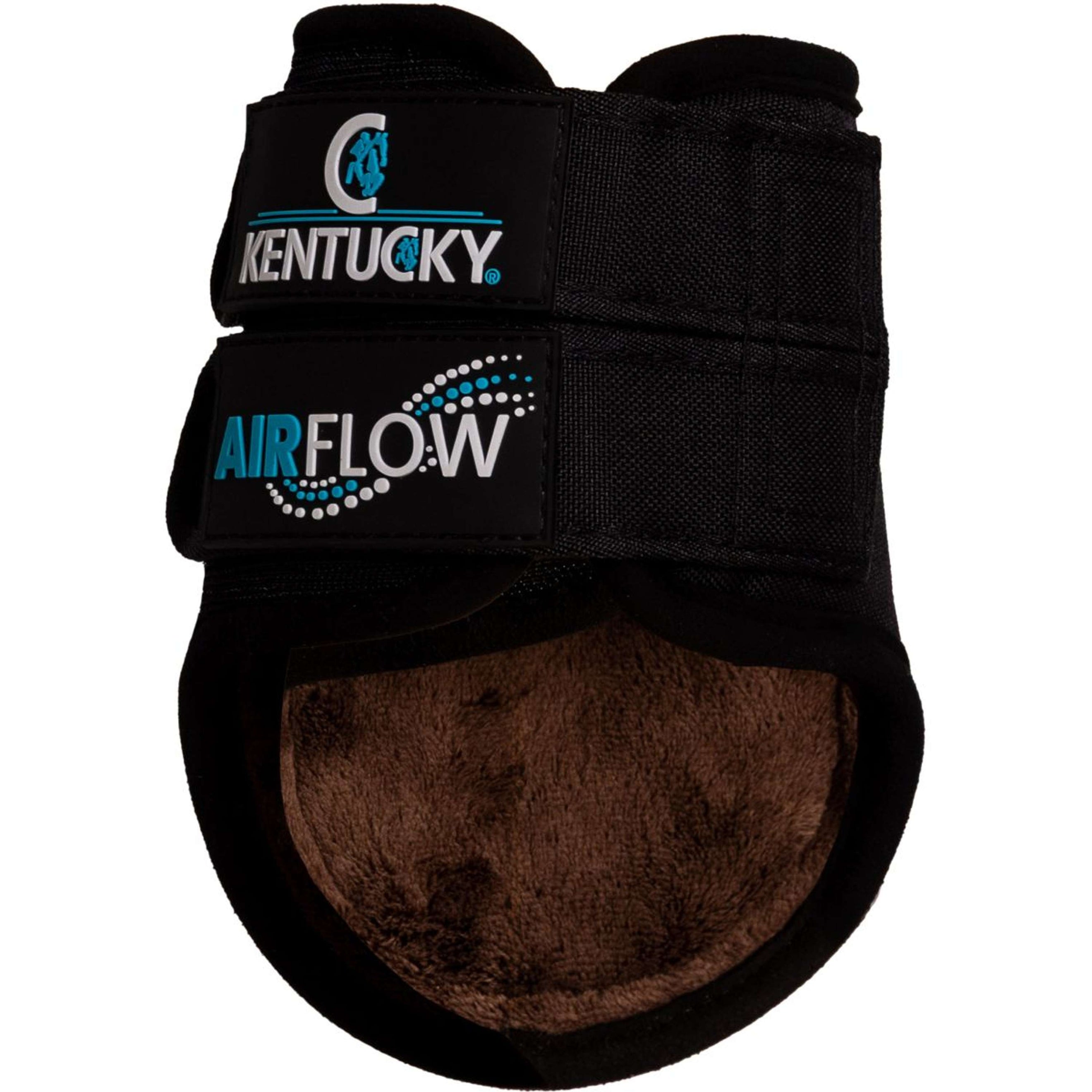 Kentucky Horsewear Eventing Boots 3D Air Flow Respetuoso con la piel Short Hind Negro