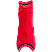 Kentucky Horsewear Botas para tendones Bamboo Elastic Rojo