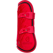 Kentucky Horsewear Botas para tendones Bamboo Elastic Rojo