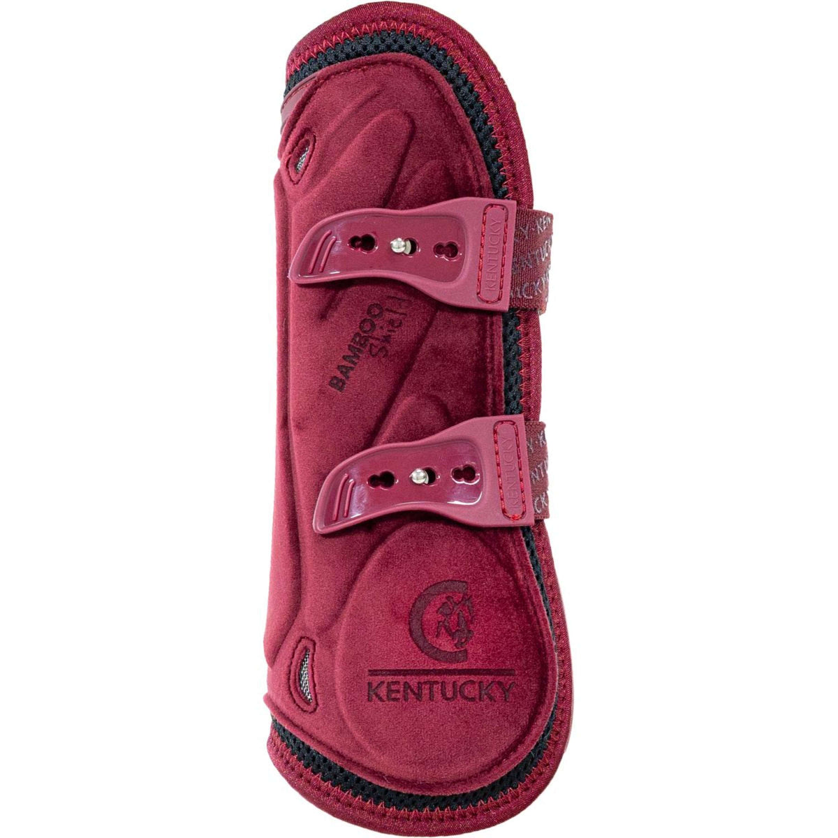 Kentucky Horsewear Botas para tendones Bamboo Elastic Bordeaux