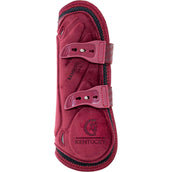 Kentucky Horsewear Botas para tendones Bamboo Elastic Bordeaux