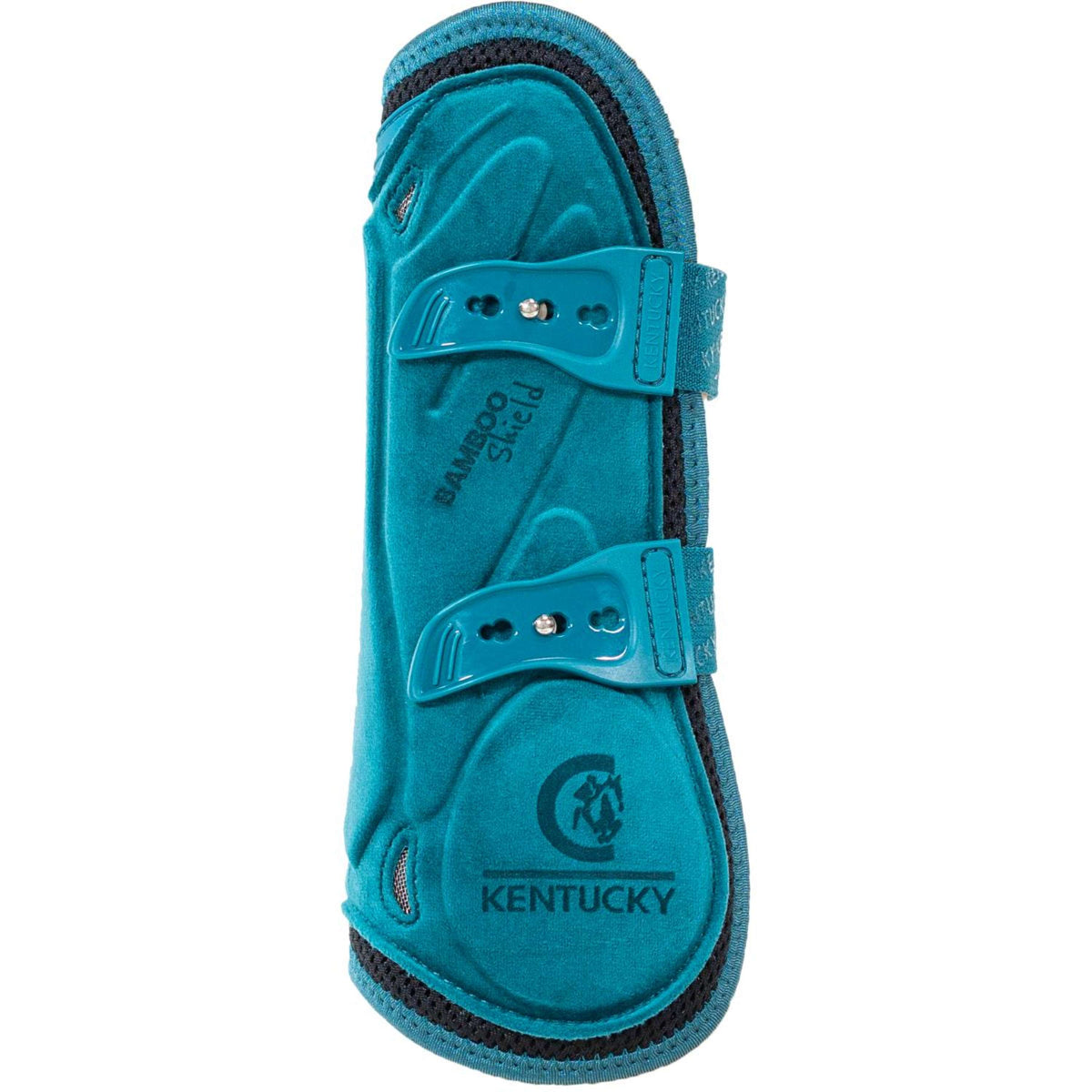 Kentucky Horsewear Botas para tendones Bamboo Elastic Esmeralda
