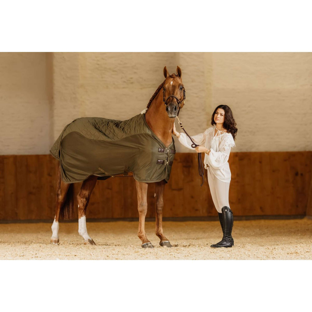 Kentucky Horsewear Manta polar más fresca Transport Verde Pino