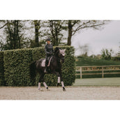 Kentucky Horsewear Mantilla Velvet Pearls Doma clásica Soft Rose