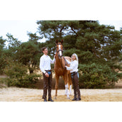 Dyon Chaps largos de Cuero Standard Marron