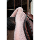 Kentucky Horsewear Mantilla Fake Fur Onion Quilt saltando Rosa Viejo