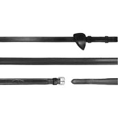 Dyon Riendas New English Collection 1/2 Caucho Negro