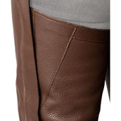 Dyon Chaps largos de Cuero Standard Marron