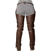 Dyon Chaps largos de Cuero Standard Marron