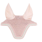 Kentucky Horsewear Bonete para Orejas Wellington Trenzado Soundless Rosa claro