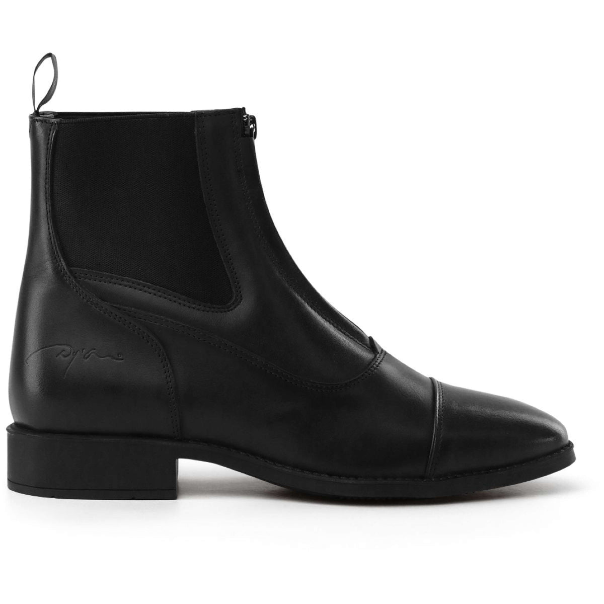 Dyon Botines Front Zipper Negro