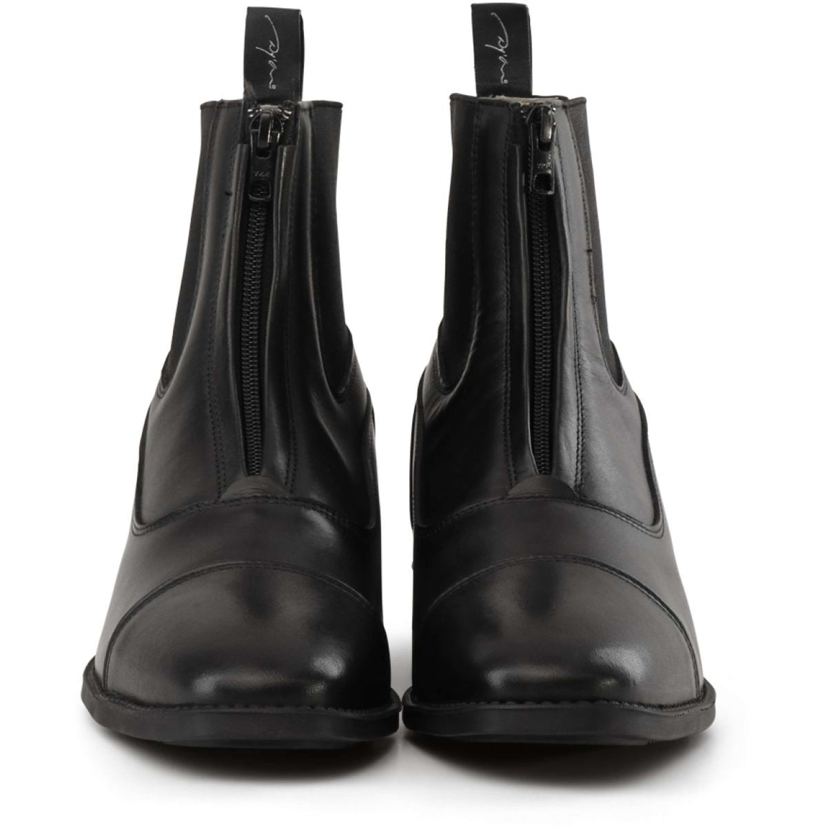 Dyon Botines Front Zipper Negro