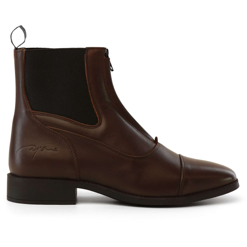 Dyon Botines Front Zipper Marron