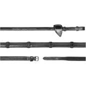 Dyon Riendas 7 Loops US Collection 1/2 Caucho Negro