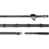 Dyon Riendas 7 Loops US Collection 1/2 Caucho Negro