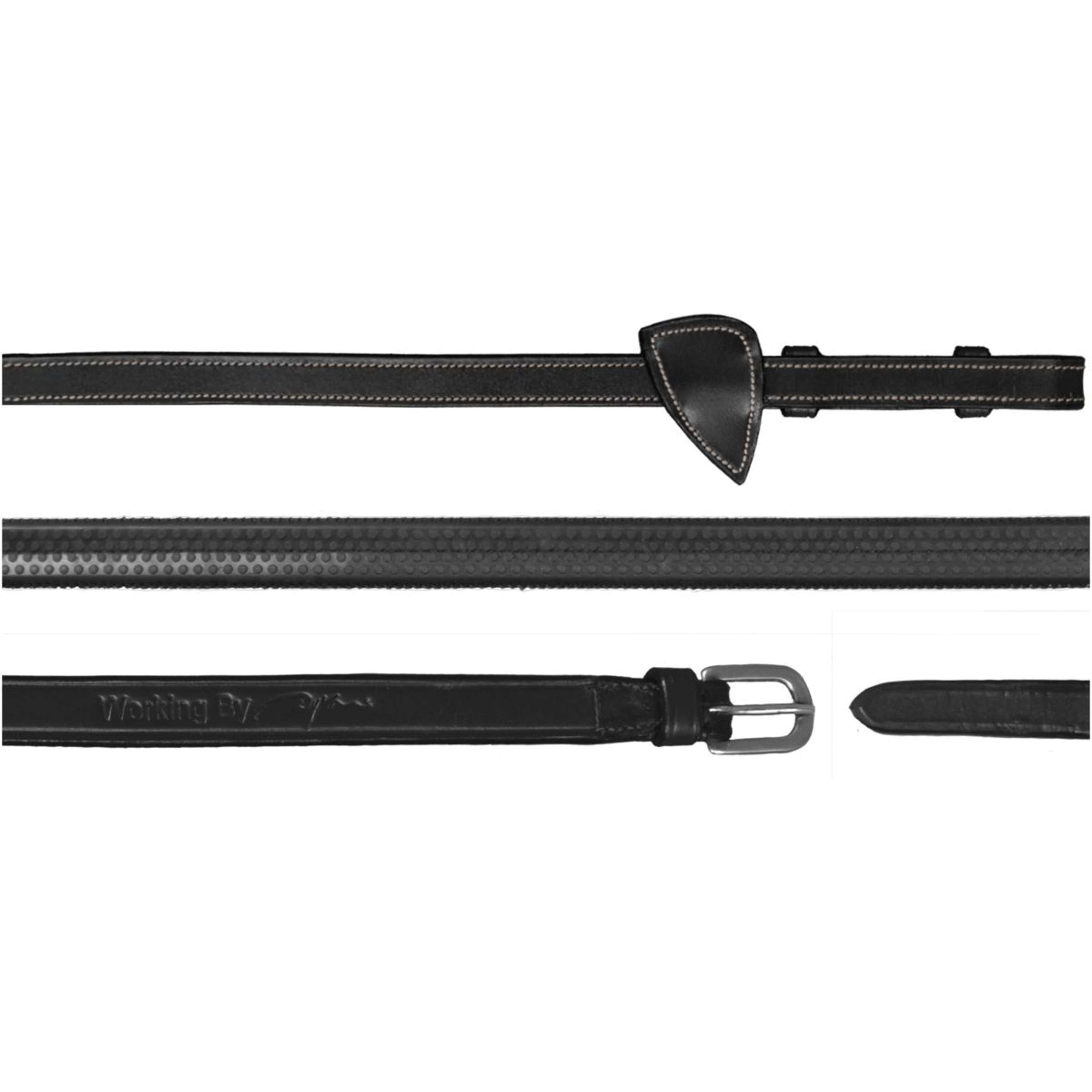 Dyon Riendas Working by Dyon 1/2 Caucho Negro