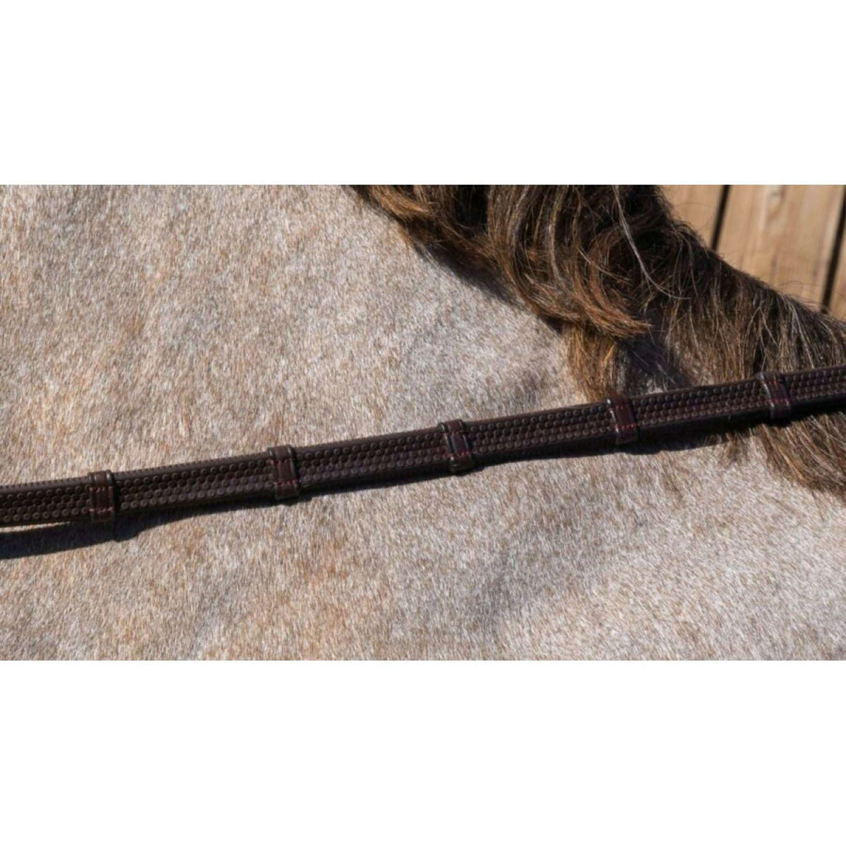 Dyon Riendas 7 Loops Working By Dyon 1/2 Caucho Negro