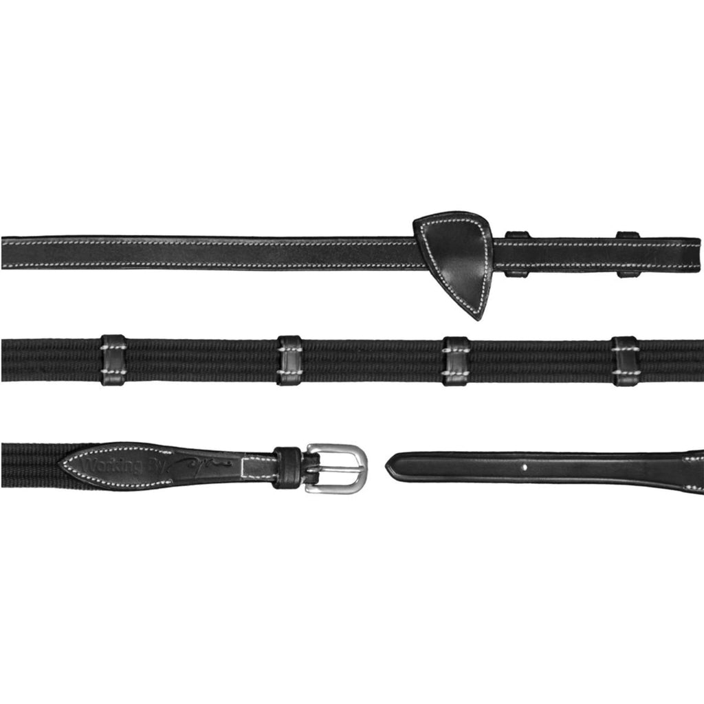 Dyon Riendas 9 Loops Working By Dyon 5/8 Caucho Negro